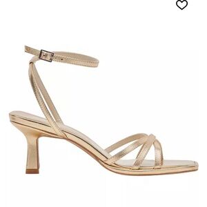Dolce Vita Gold Strappy Heels